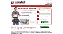 Desktop Screenshot of economybonds.com